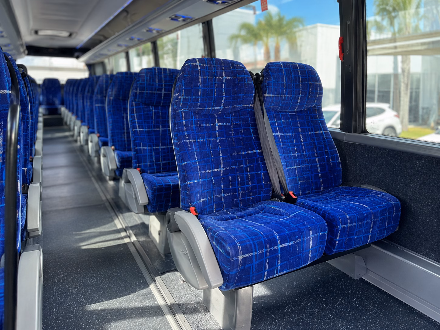westland charter bus services interior