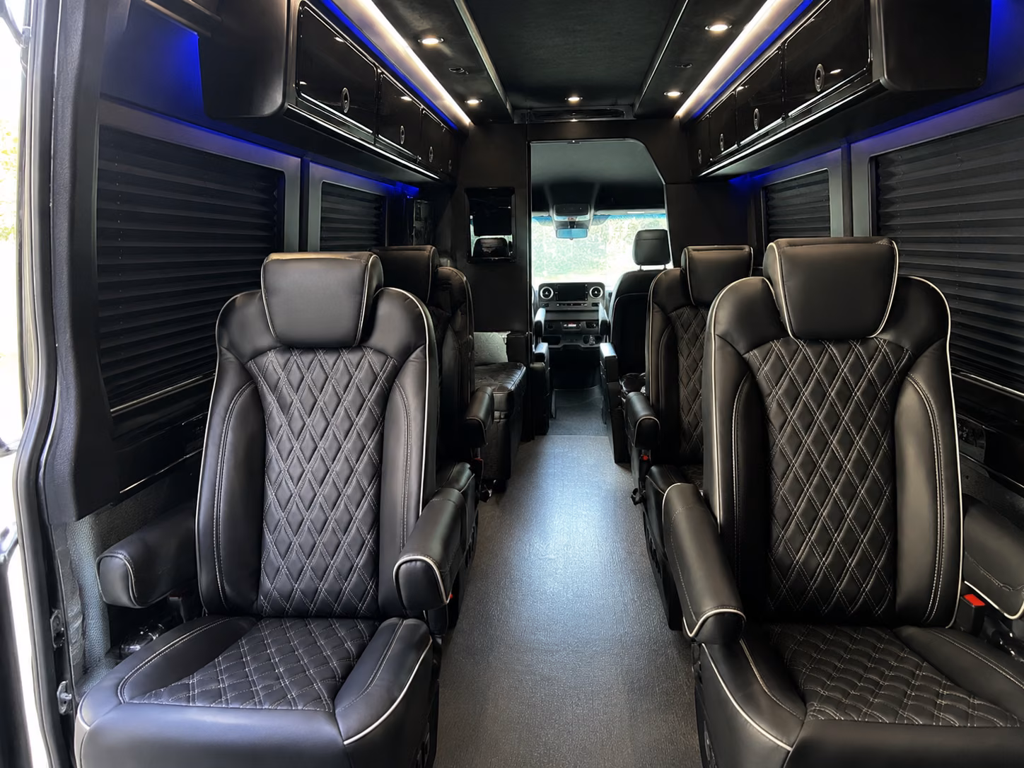 westland wedding transportation onboard seating
